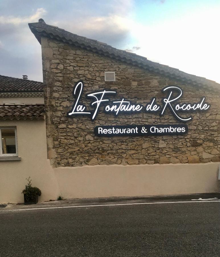 Отель La Fontaine De Rocoule Rochefort-en-Valdaine Экстерьер фото